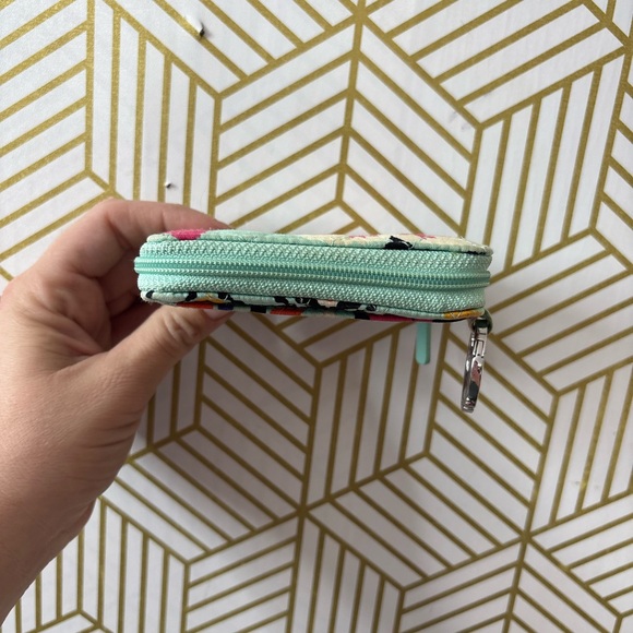 Vera Bradley Quilted Wallet keychain - Picture 7 of 9